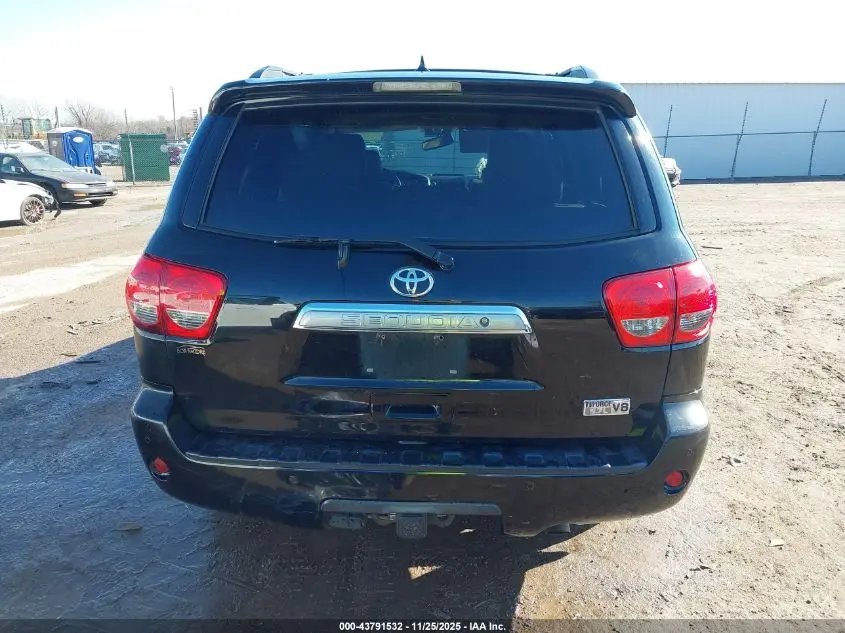 2013 TOYOTA SEQUOIA LIMITED 5.7L V8