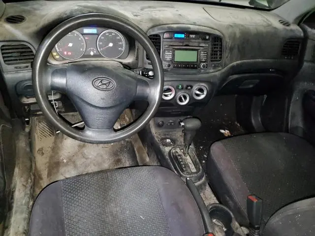 2010 HYUNDAI ACCENT BLUE  