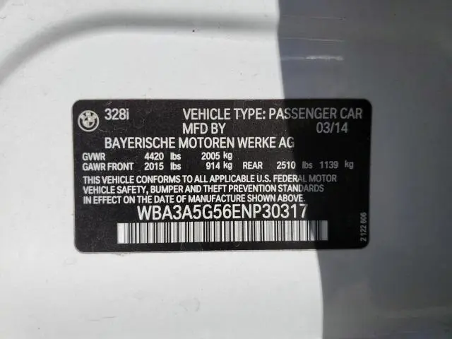 2014 BMW 328 I  