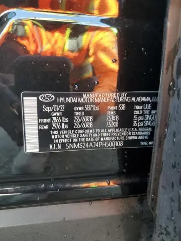 2023 HYUNDAI SANTA FE SEL  