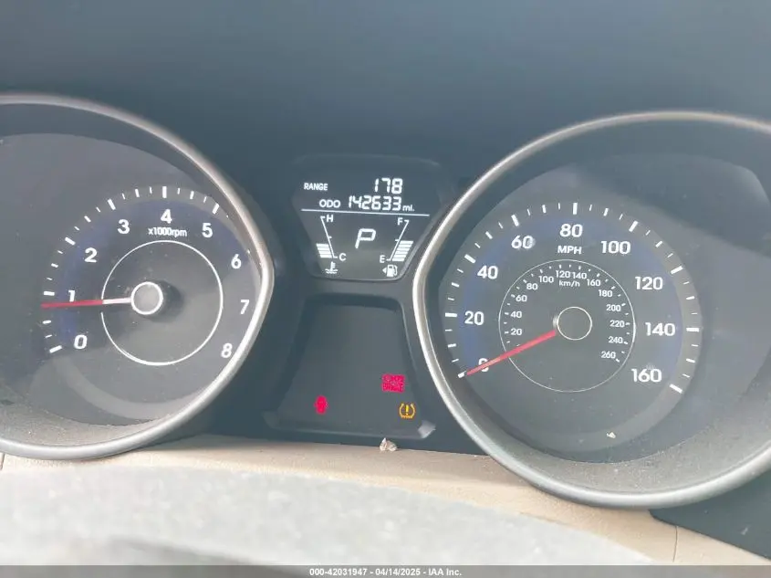 2013 HYUNDAI ELANTRA GLS