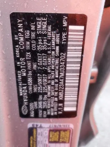 2021 HYUNDAI TUCSON SE  