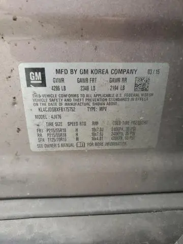 2015 BUICK ENCORE PREMIUM  