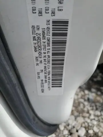 2012 DODGE GRAND CARAVAN SXT  