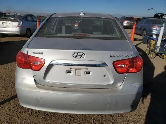 2010 HYUNDAI ELANTRA BLUE  