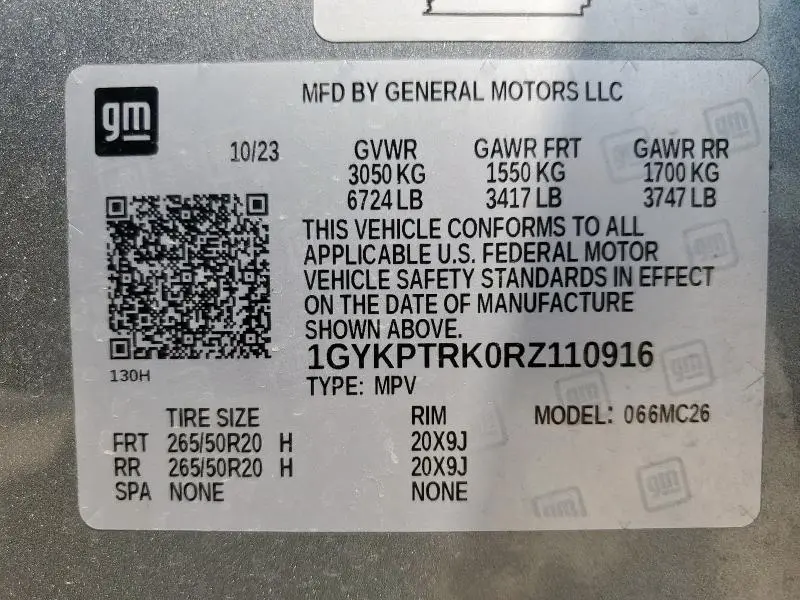 2024 CADILLAC LYRIQ SPORT  