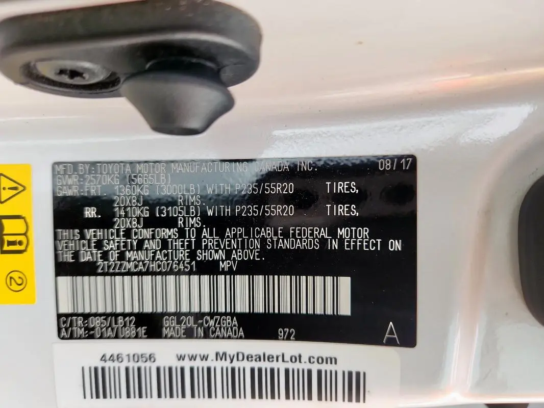 2017 LEXUS RX 350 BASE  