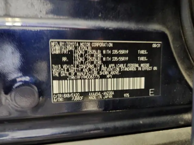 2021 TOYOTA RAV4 LIMITED  