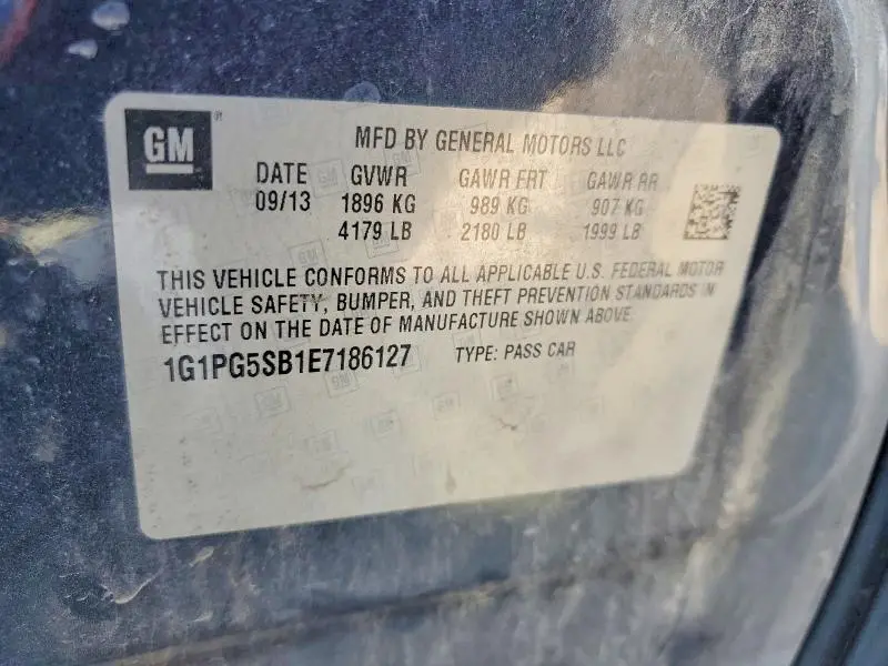 2014 CHEVROLET CRUZE LTZ  