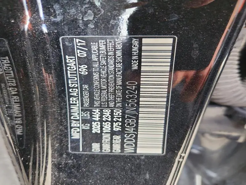 2018 MERCEDES-BENZ CLA 250 4MATIC  