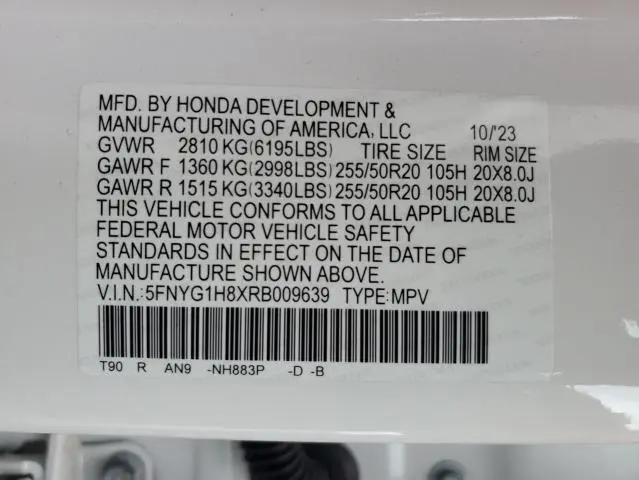 2024 HONDA PILOT ELITE
