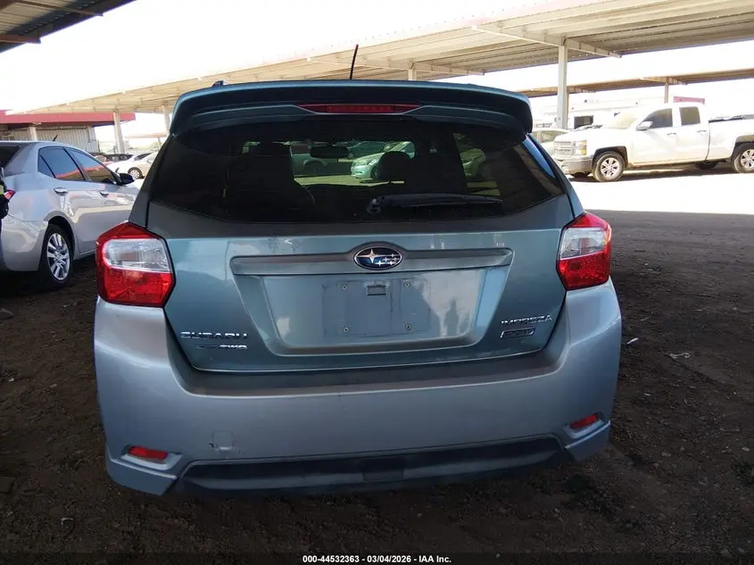 2012 SUBARU IMPREZA 2.0I SPORT LIMITED