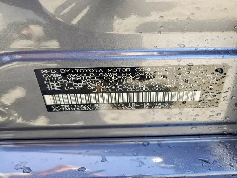 2013 LEXUS GS 350  