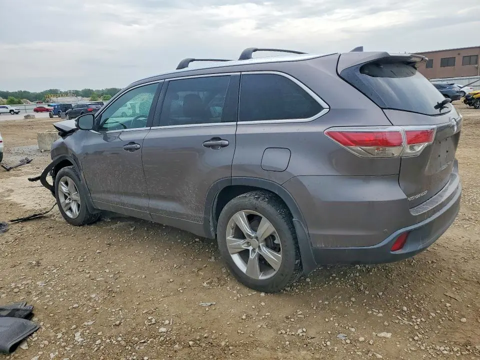 2015 TOYOTA HIGHLANDER LIMITED PLATINUM  