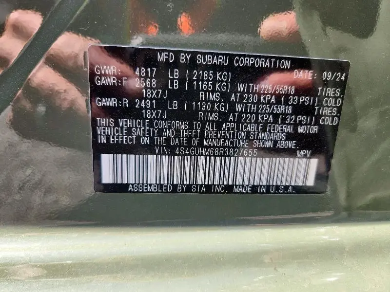 2024 SUBARU CROSSTREK LIMITED  