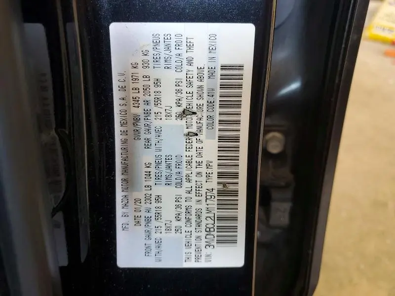 2020 MAZDA CX-30 SELECT  