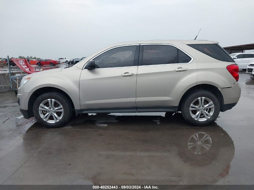 2012 CHEVROLET EQUINOX LS