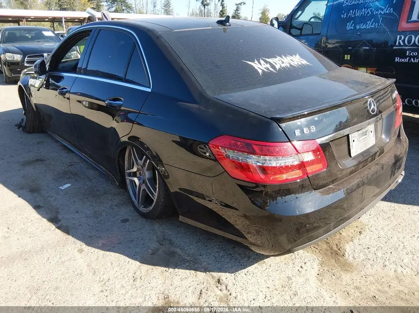 2013 MERCEDES-BENZ E 63 AMG  
