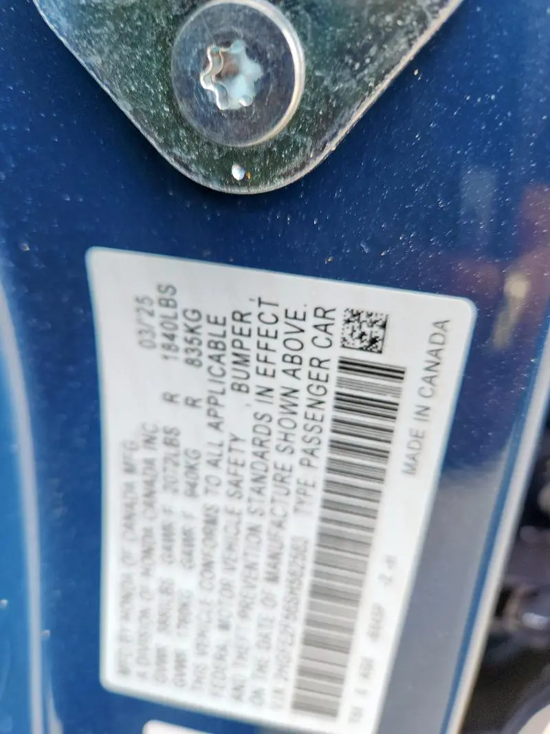 2025 HONDA CIVIC SPORT  