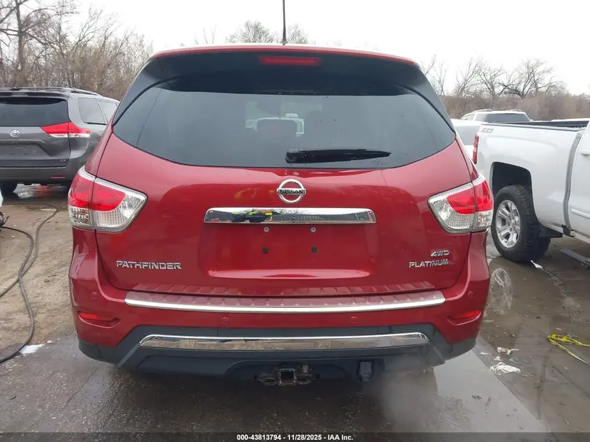 2014 NISSAN PATHFINDER PLATINUM