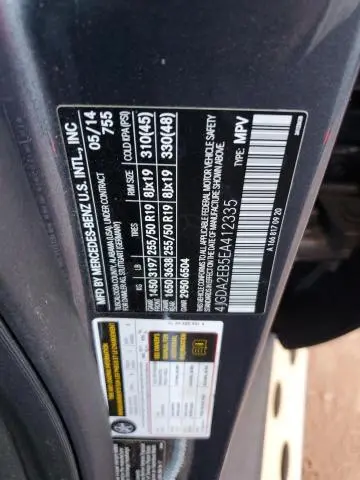 2014 MERCEDES-BENZ ML 350 BLUETEC  