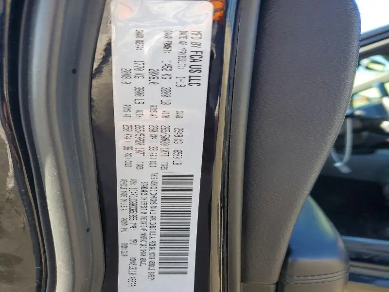 2019 DODGE DURANGO GT  