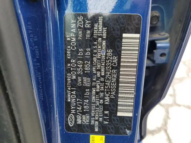 2017 HYUNDAI ACCENT SE  