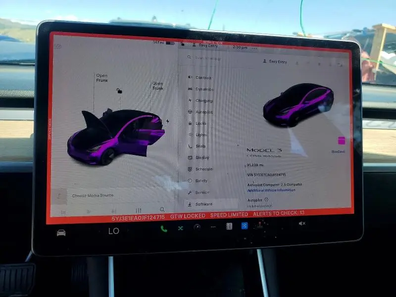 2018 TESLA MODEL 3   