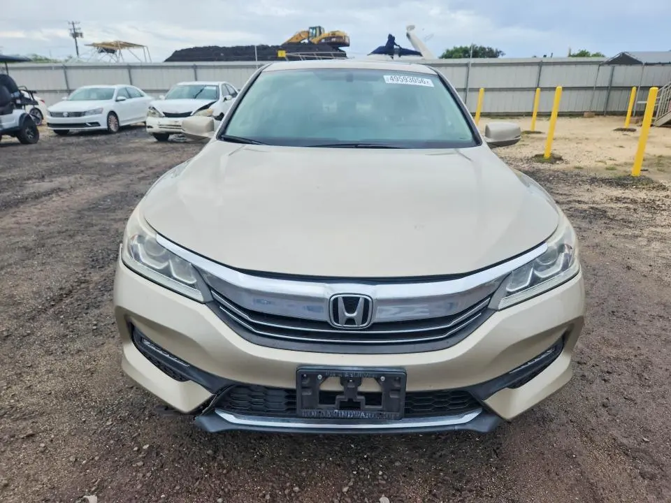 2017 HONDA ACCORD EXL  