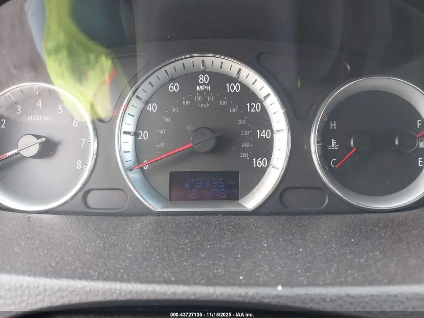 2010 HYUNDAI SONATA GLS