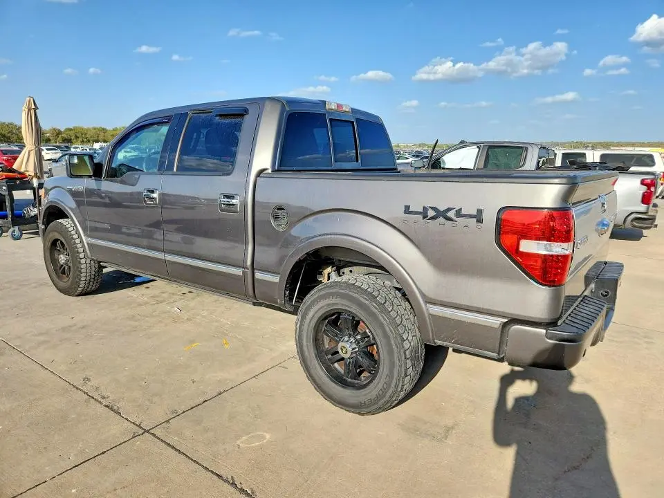 2012 FORD F150 SUPERCREW  