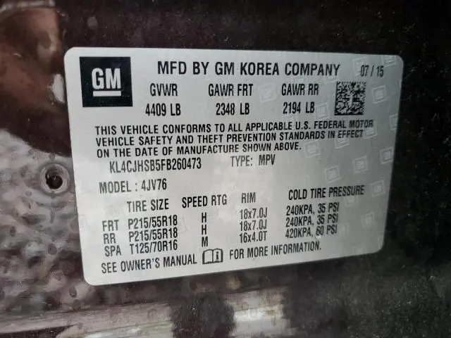 2015 BUICK ENCORE PREMIUM  