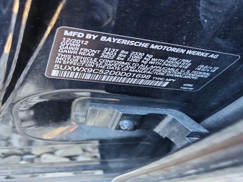 2013 BMW X3 XDRIVE28I  