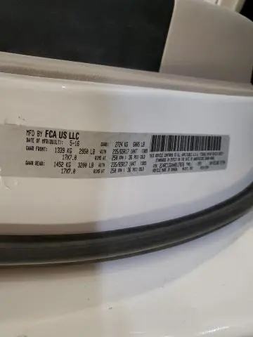 2017 CHRYSLER PACIFICA TOURING  