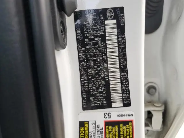 2018 TOYOTA CAMRY XSE  