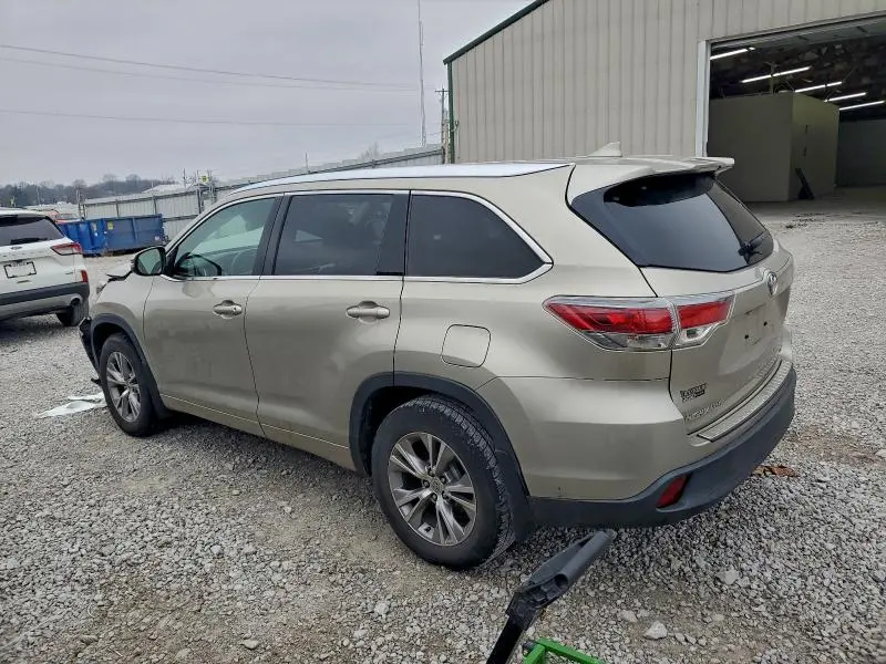 2015 TOYOTA HIGHLANDER XLE  