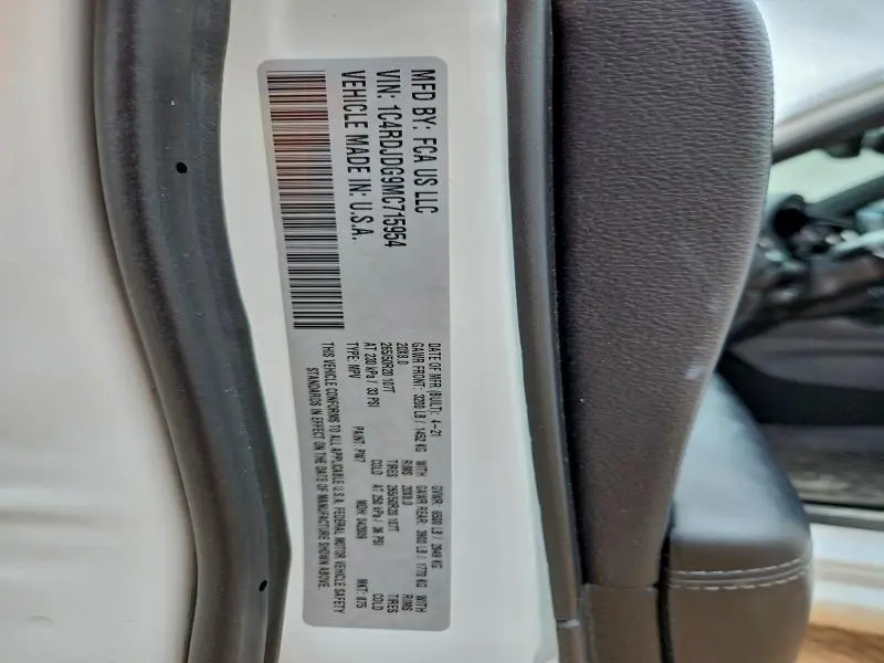 2021 DODGE DURANGO GT  