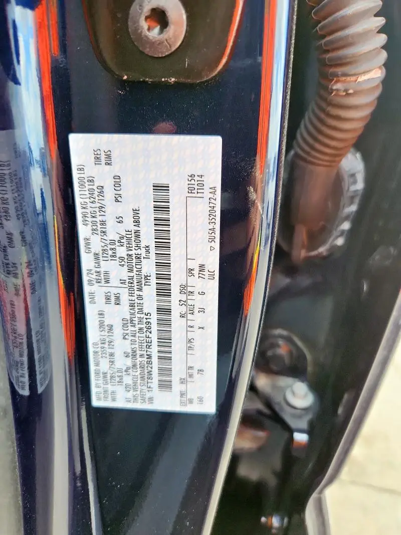 2024 FORD F250 SUPER DUTY  