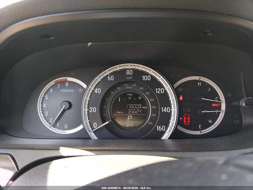 2016 HONDA ACCORD EX-L