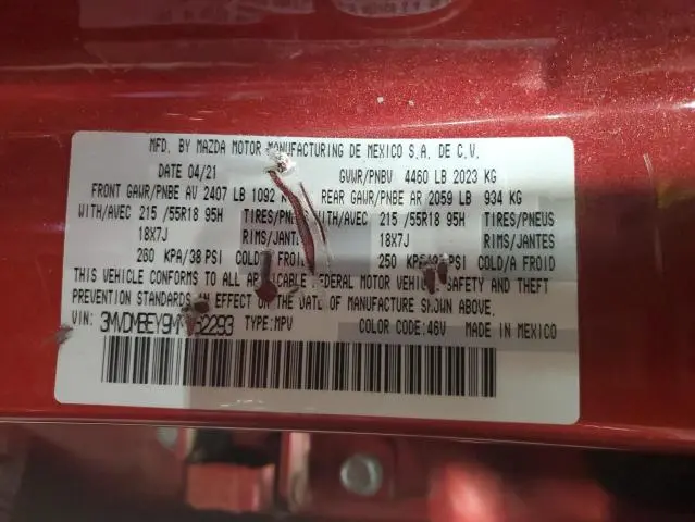 2021 MAZDA CX-30 PREMIUM PLUS  