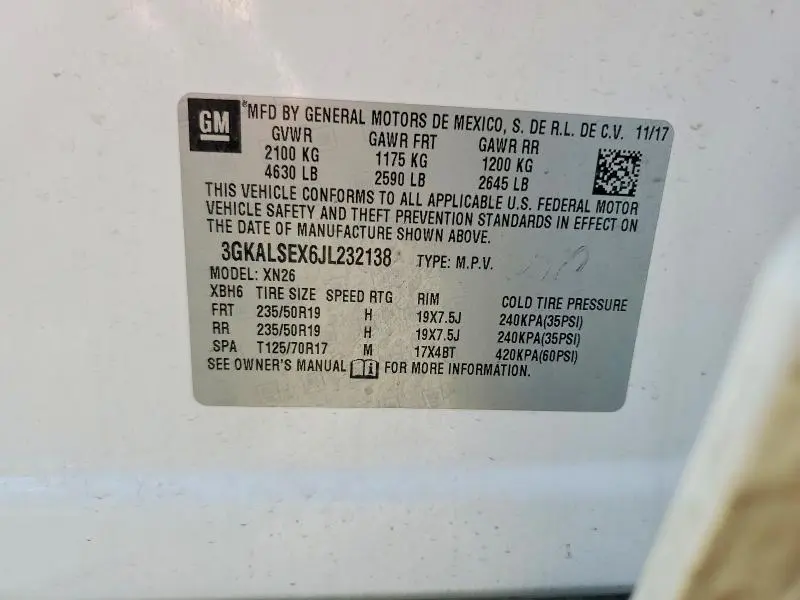 2018 GMC TERRAIN DENALI  