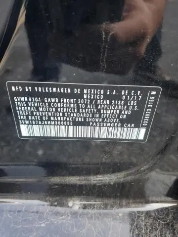 2017 VOLKSWAGEN JETTA S  