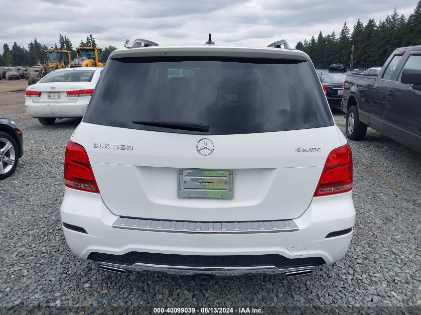 2015 MERCEDES-BENZ GLK 350 4MATIC