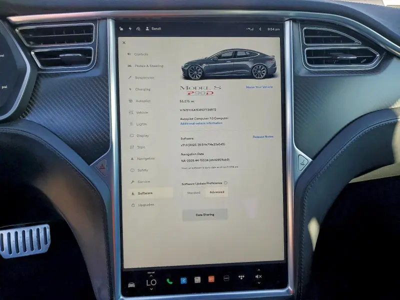2016 TESLA MODEL S   