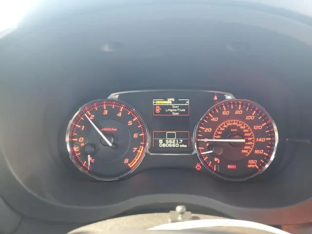 2016 SUBARU WRX   