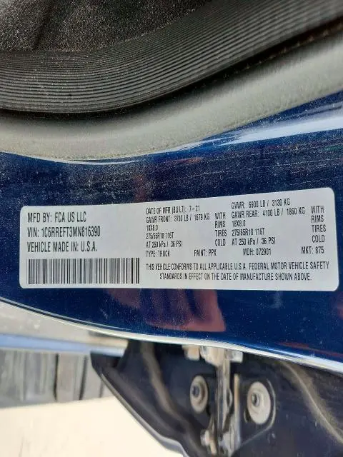 2021 RAM 1500 BIG HORN  