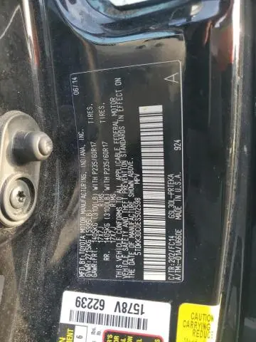 2014 TOYOTA SIENNA LE  