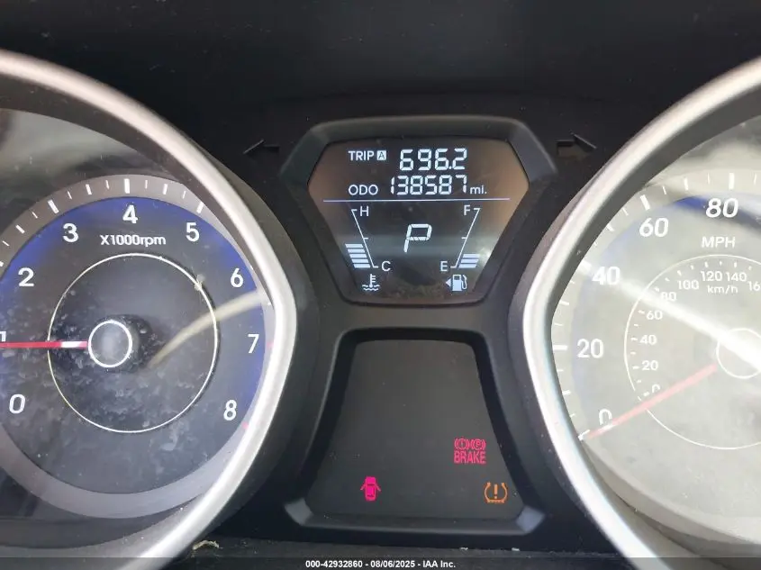 2011 HYUNDAI ELANTRA LIMITED (ULSAN PLANT)