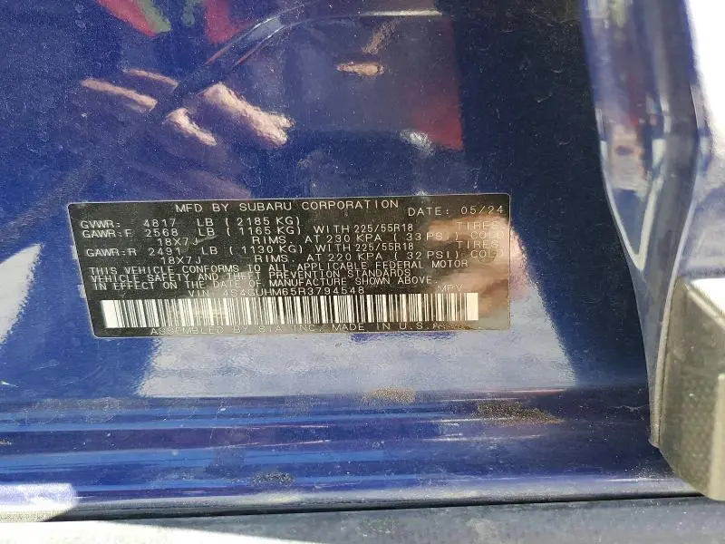 2024 SUBARU CROSSTREK LIMITED  