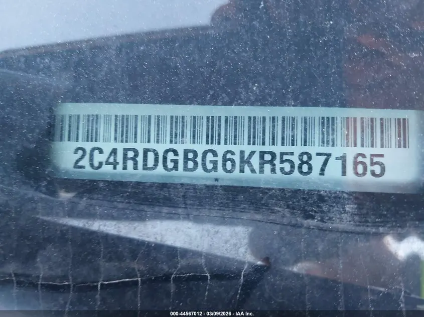 2019 DODGE GRAND CARAVAN SE PLUS